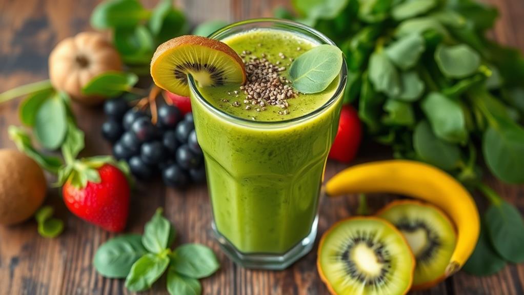 healthy green detox drink