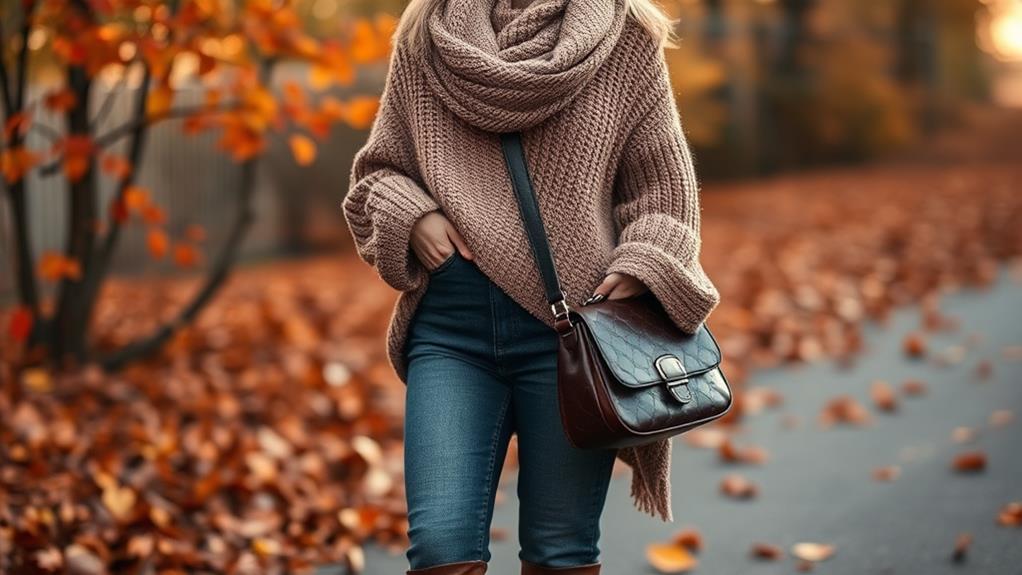 warm and stylish knitwear